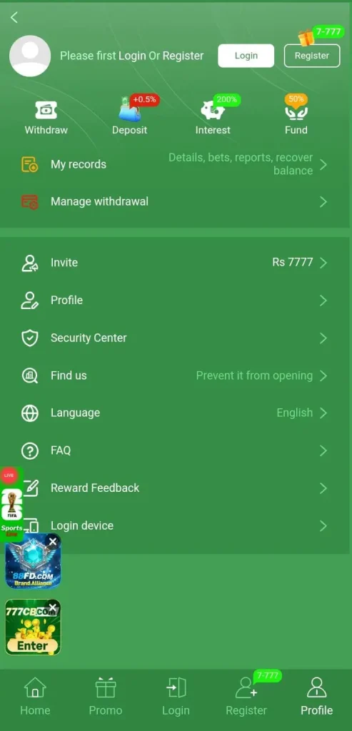 777CX Game